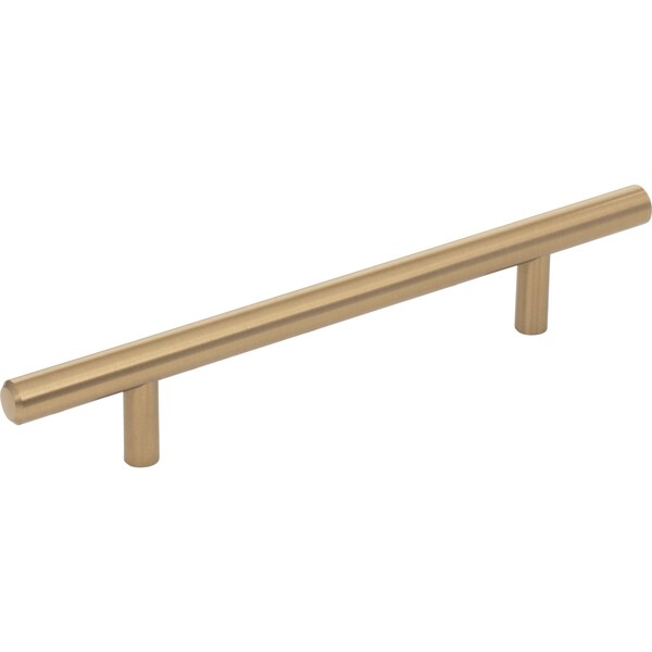 Elements 128 mm Center-to-Center Satin Bronze Naples Cabinet Bar Pull 206SBZ - main